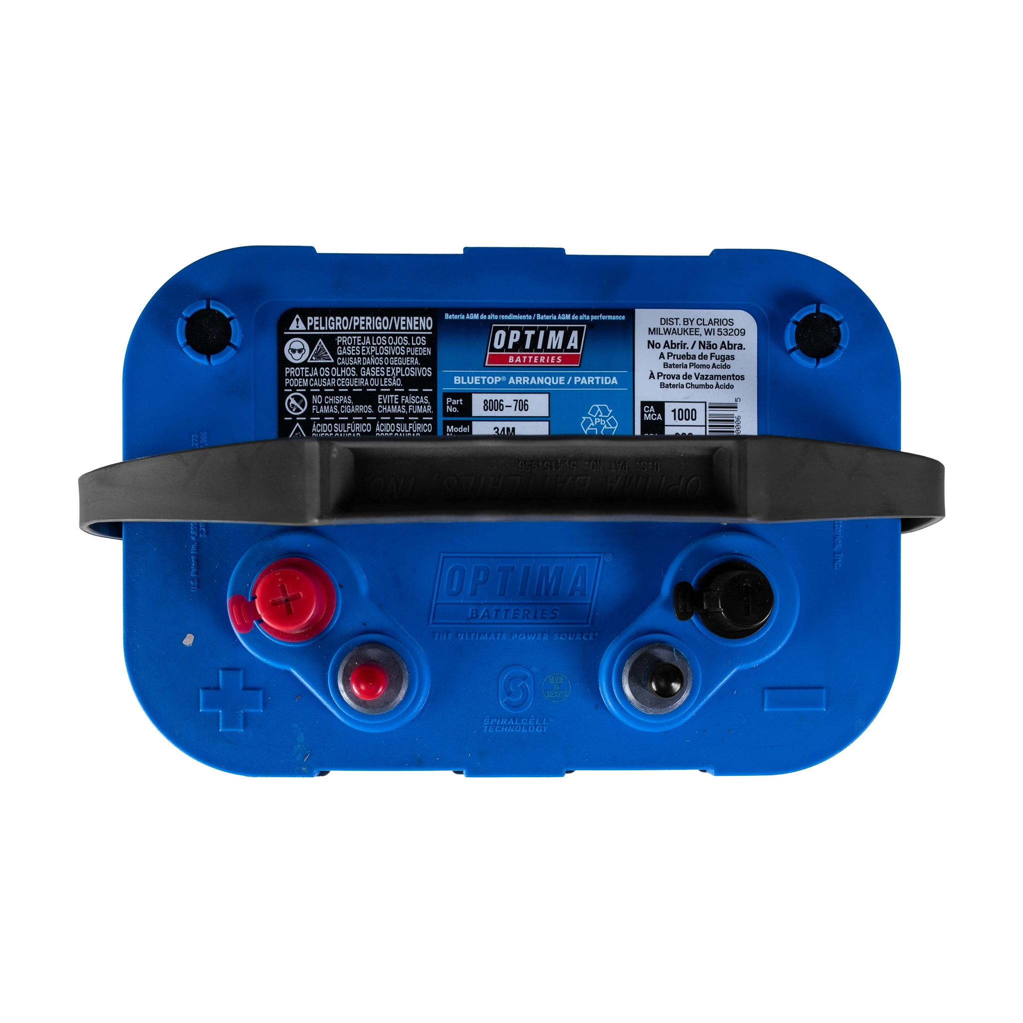 Bateria Náutica Optima Blue 34M 50Ah