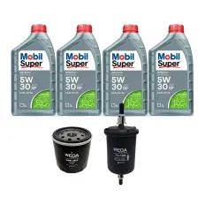 Kit Troca de Óleo 5W40 MOBIL