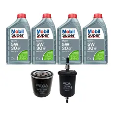 Kit Troca de Óleo 5W30 MOBIL + MULTI3