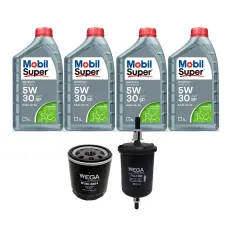 Kit Troca de Óleo 5W30 MOBIL + MULTI4