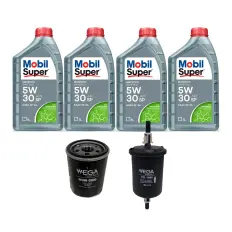 Kit Troca de Óleo 5W30 MOBIL + MULTI5