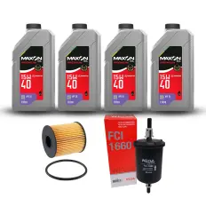 Kit Troca de Óleo 15W40 MAXON + WOE710