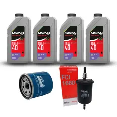 Kit Troca de Óleo 15W40 MAXON + JFO0H00