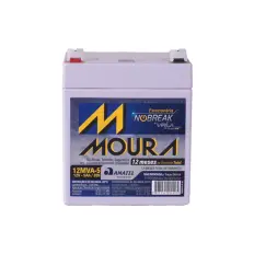 Bateria Estacionária VRLA Moura 12MVA-5 12V 5Ah