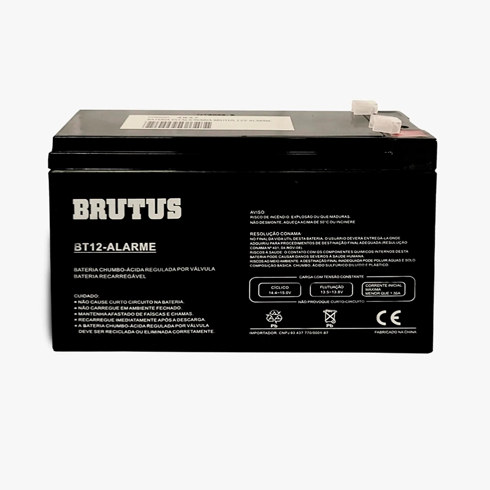 Bateria Estacionária VRLA Brutus BT12-2.3 12V 2,3Ah