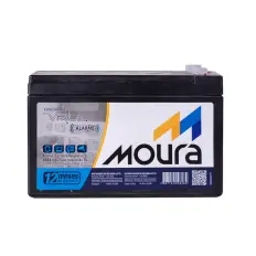 Bateria Estacionária VRLA Moura Alarme 12V
