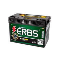 Bateria Moto ERBS Premium ETX9BS 12V 9Ah
