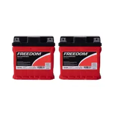Kit 2x Bateria Estacionária Freedom DF300 12V 26Ah