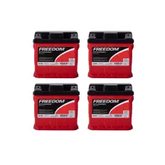 Kit 4x Bateria Estacionária Freedom DF500 12V 36Ah