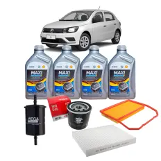 Kit Troca de Óleo GOL 1.0 12V G7/G8 motor EA211-3 cilindros - 2016 à 2023 