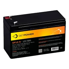 Bateria estacionária Getpower 12V 9Ah GP12-9