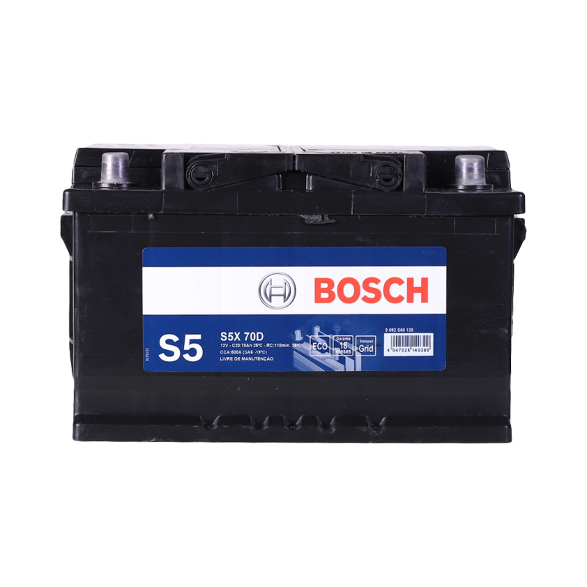 Bateria Automotiva Bosch S5X 070D 12V 70Ah