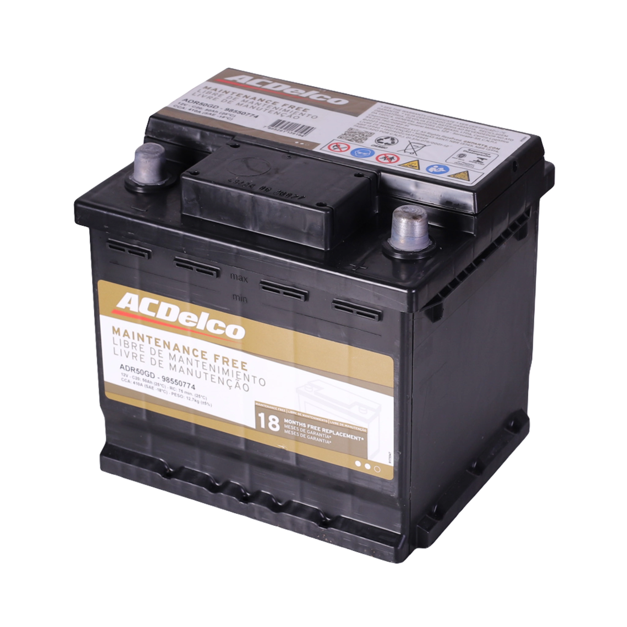 Bateria ACDelco ADR50GD 12V 50Ah