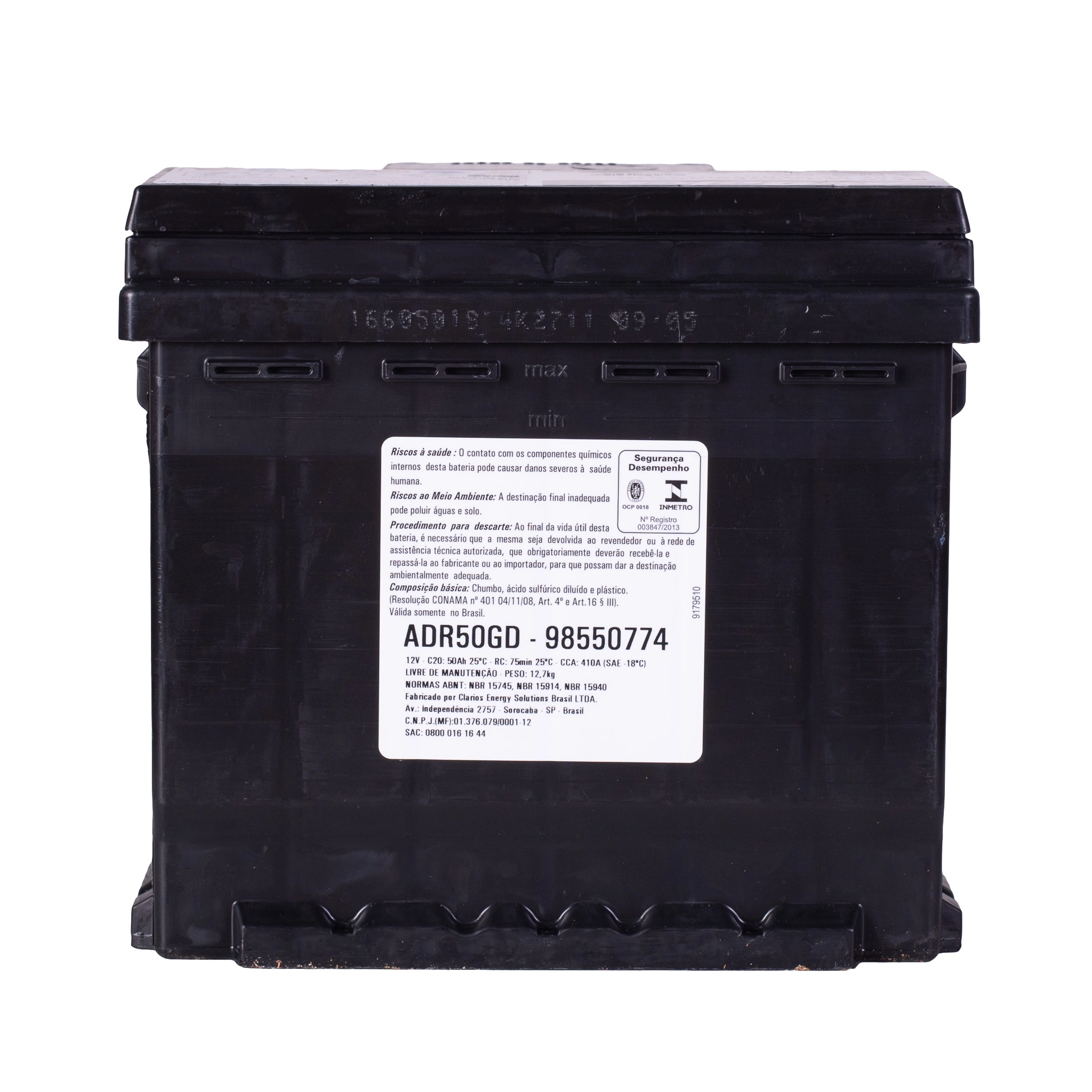 Bateria ACDelco ADR50GD 12V 50Ah