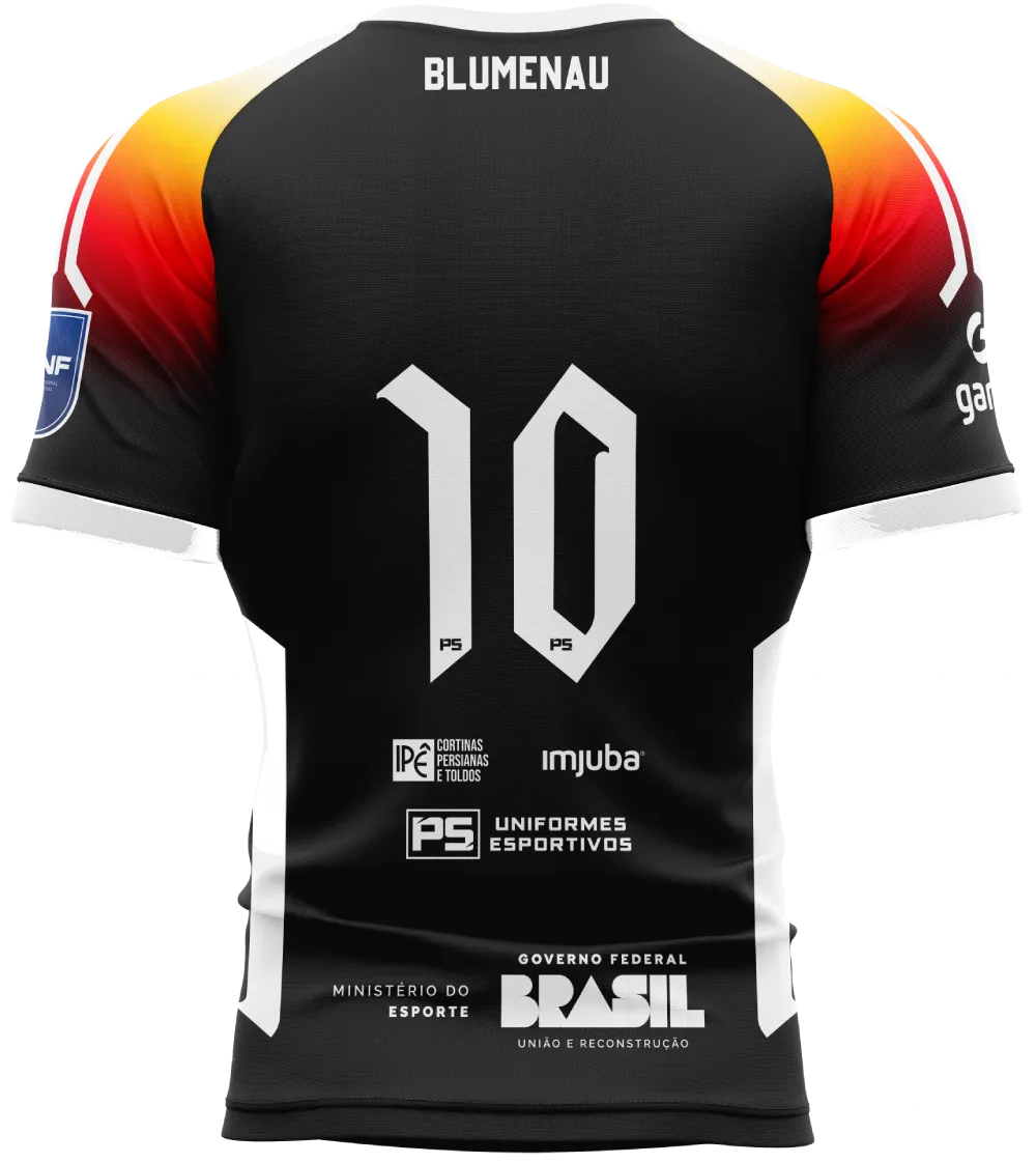 Camisa Infantil Oficial 2025 Preta