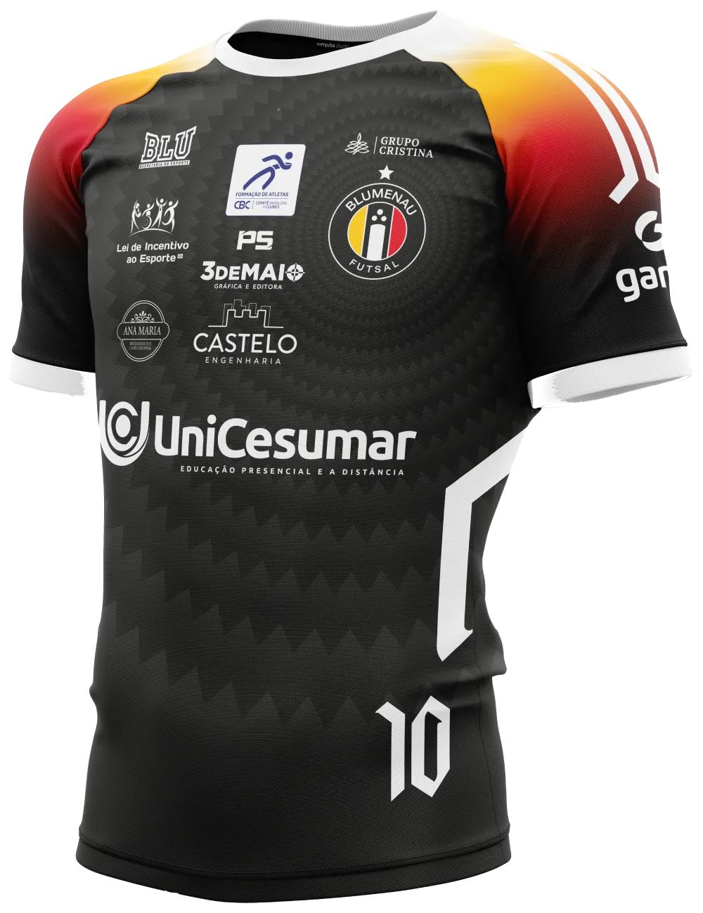 Camisa Infantil Oficial 2025 Preta