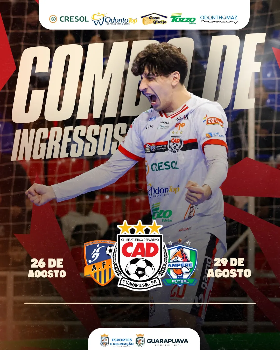 COMBO PARA COPA UNIÃO E SÉRIE OURO