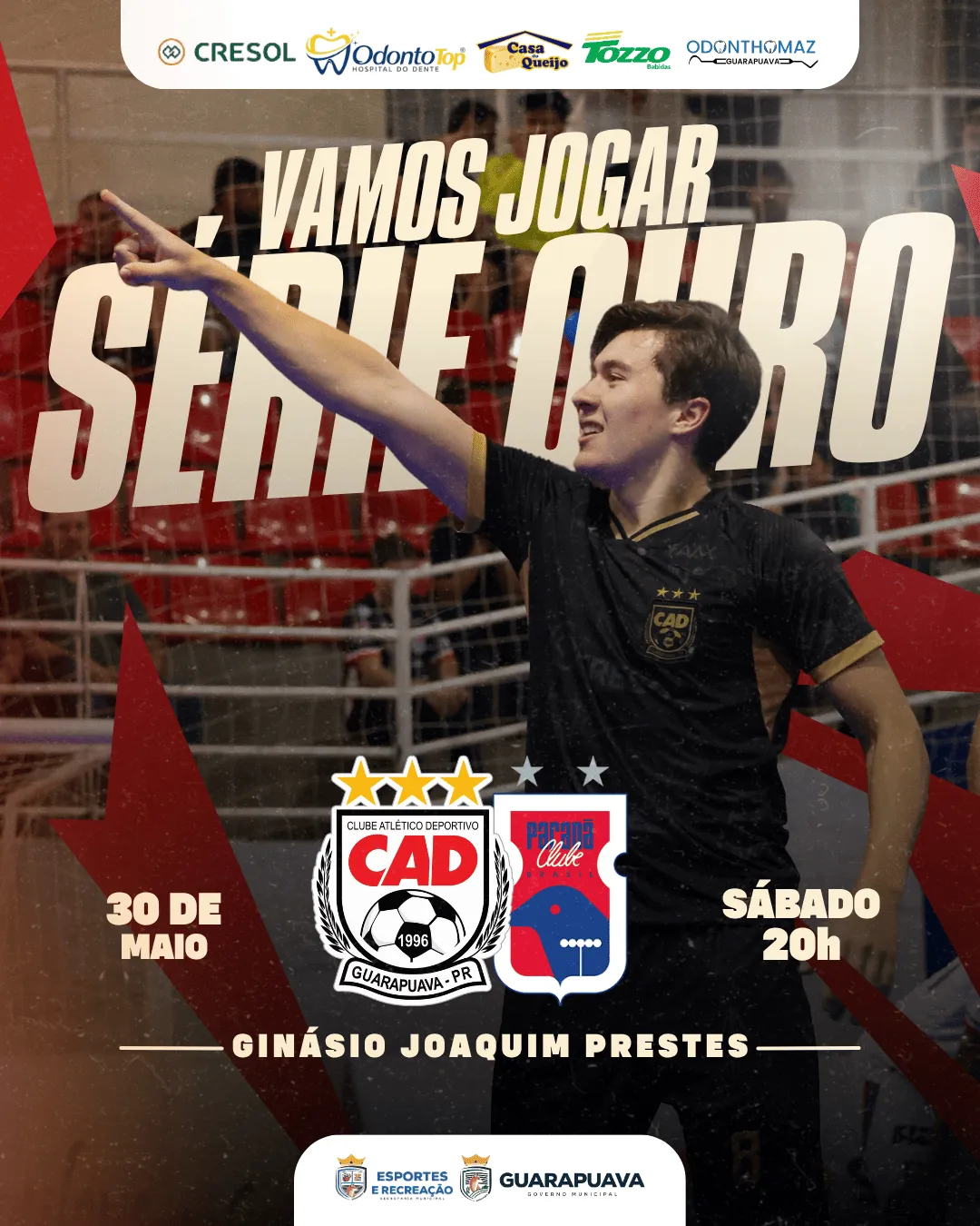 CAD X PARANÁ - 6 RODADA SÉRIE OURO 
