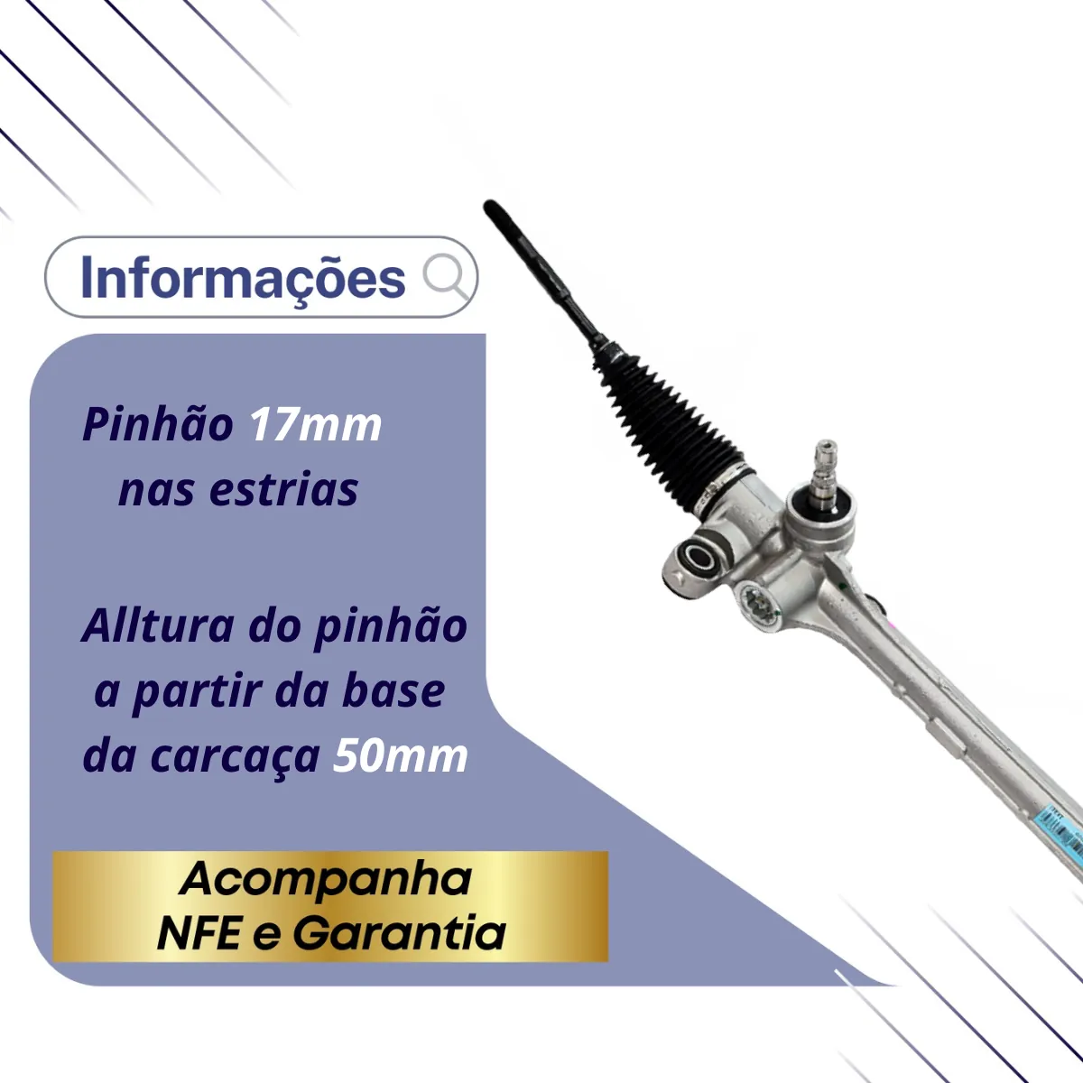 Caixa Setor De Direção Mecânica-Elétrica Corolla 2009 a 2014
