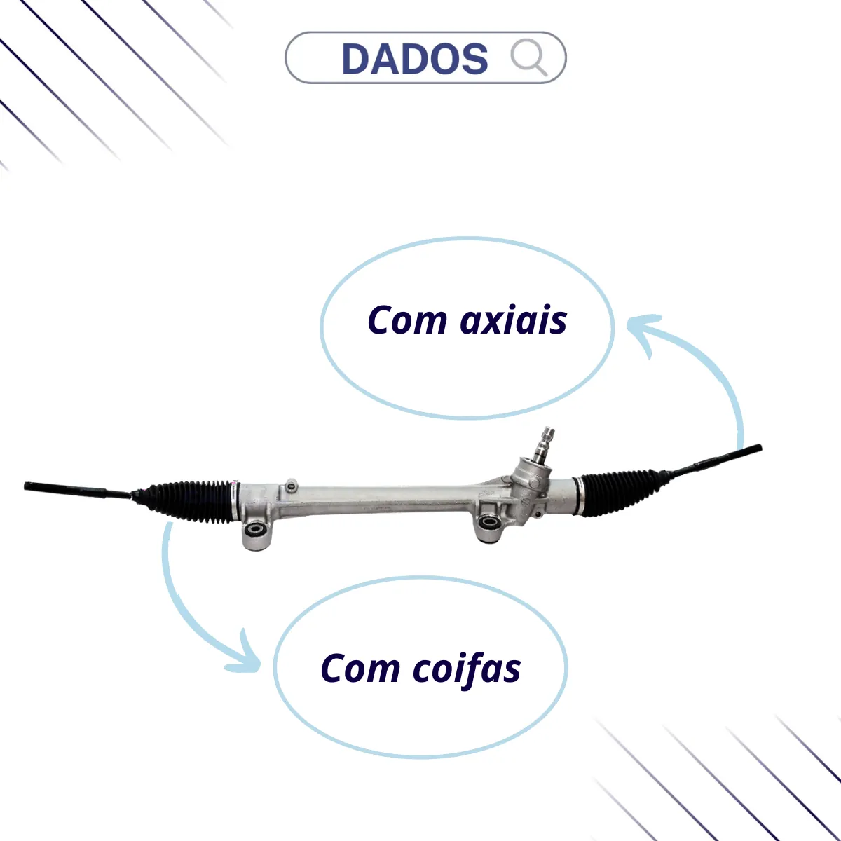 Caixa Setor De Direção Mecânica-Elétrica Corolla 2009 a 2014
