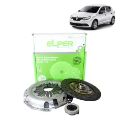 Kit Embreagem 215mm 26 Estrias Renault Logan e Sandero 1.6