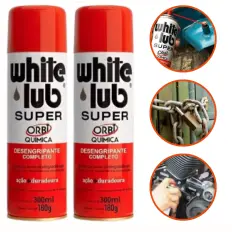 kit Óleo Desengripante Completo White Lub Orbi 300ml