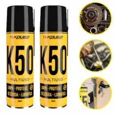 2 Óleos Desengripantes Lubrificante Multiuso Wd K50 300 Ml