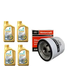Kit Filtro+Óleo De Motor Syntium 5w-30 1l Sintético 5000xs