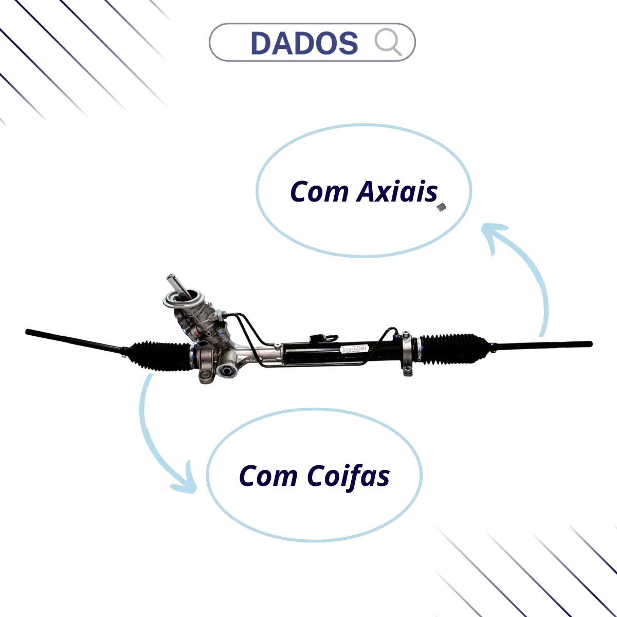 Caixa Setor De Direção Hidráulica Vw Gol Saveiro Voyage Fox