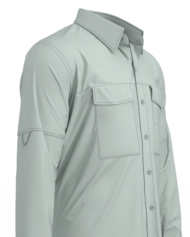 Camisa masculina manga longa