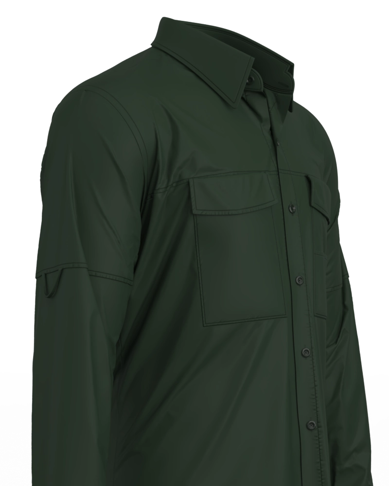 Camisa masculina manga longa
