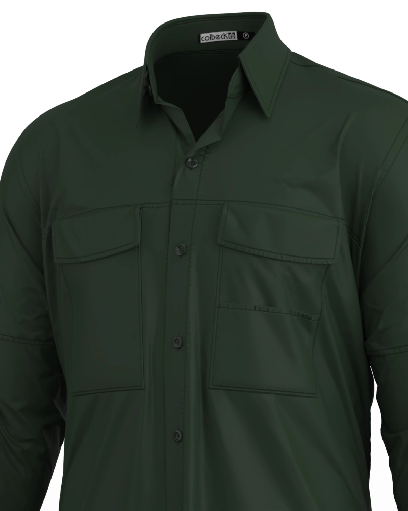 Camisa masculina manga longa