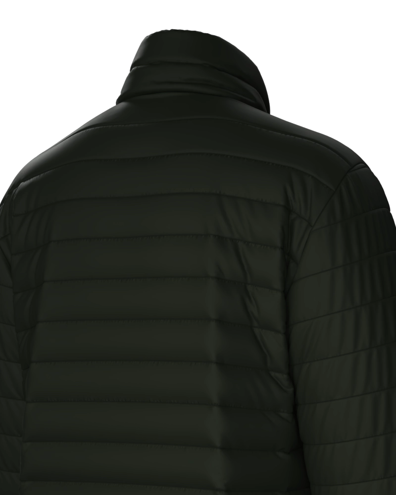 Parka masculino forrado e acolchoado