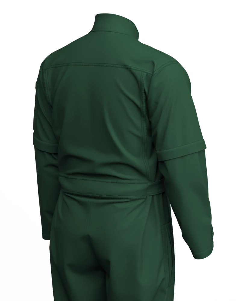 Macacão masculino manga longa