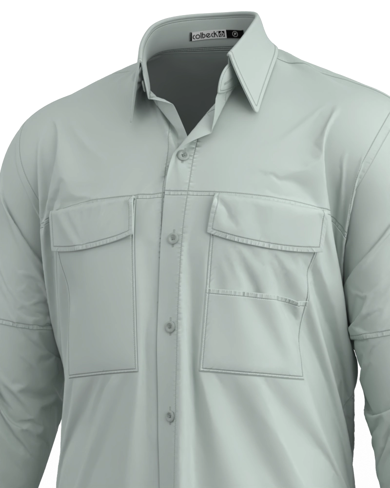 Camisa masculina manga longa