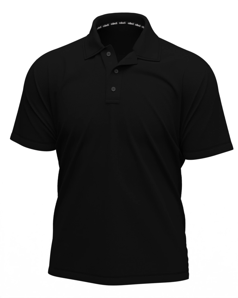 Polo masculina manga curta