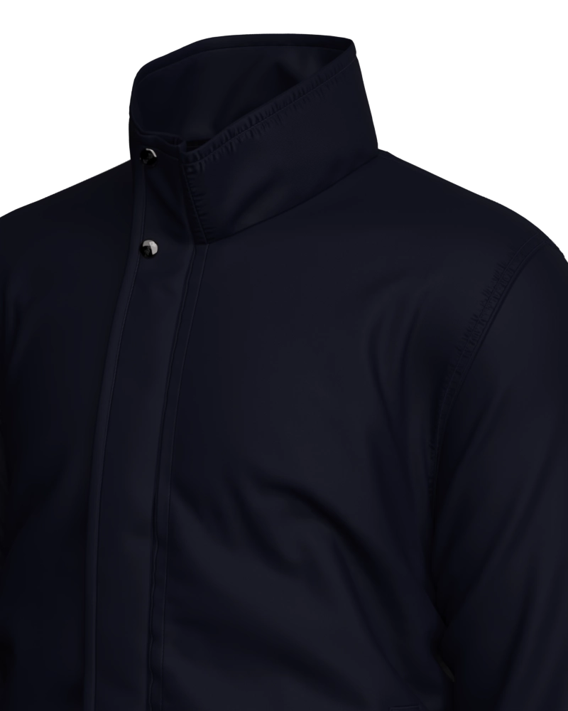 Jaqueta masculina forrada e acolchoada
