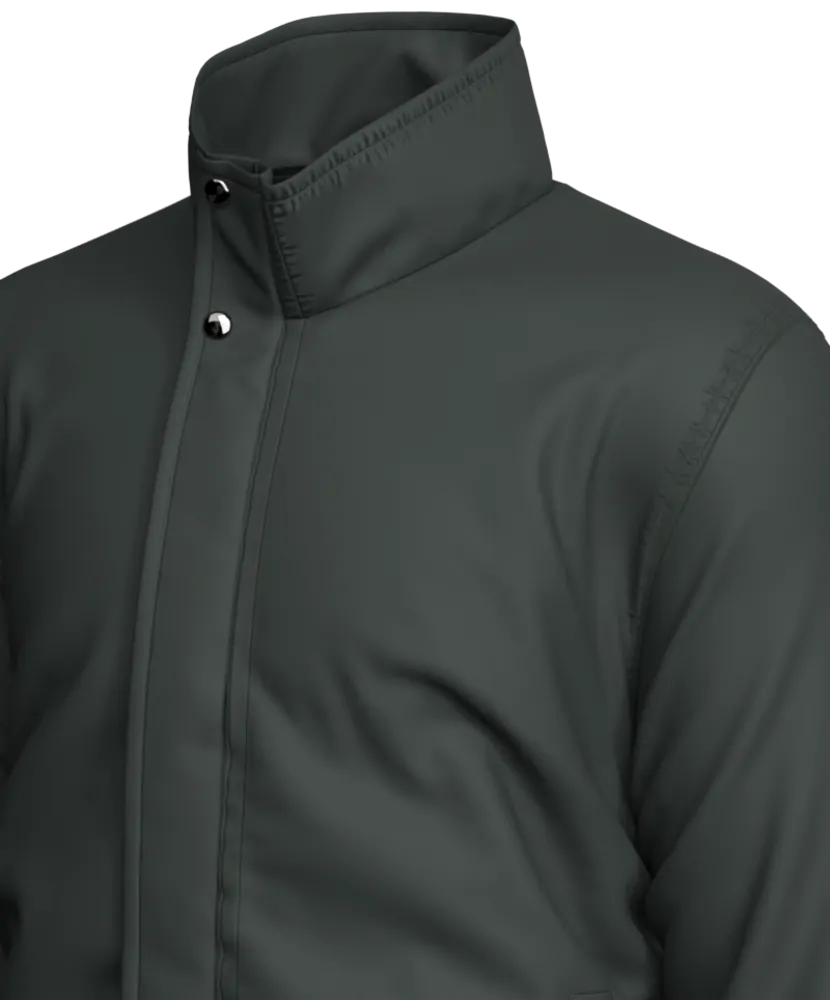 Jaqueta masculina forrada e acolchoada