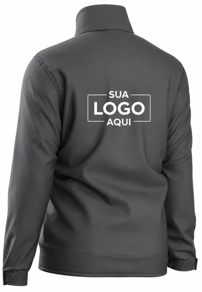 Jaqueta masculina forrada e acolchoada