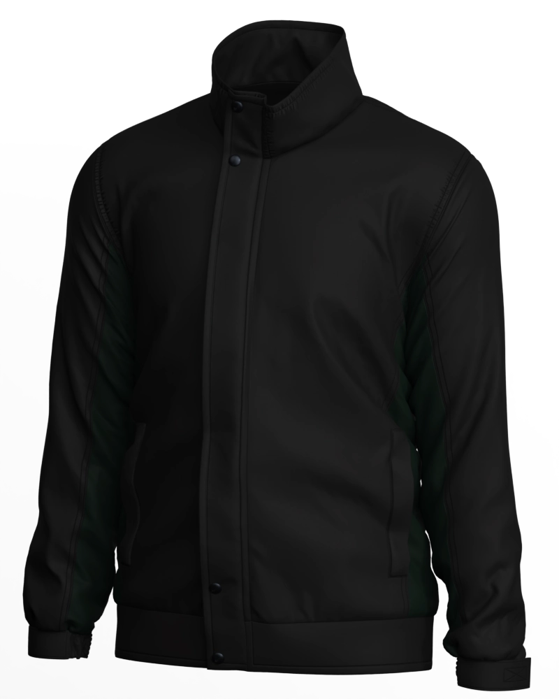 Jaqueta masculina forrada e acolchoada