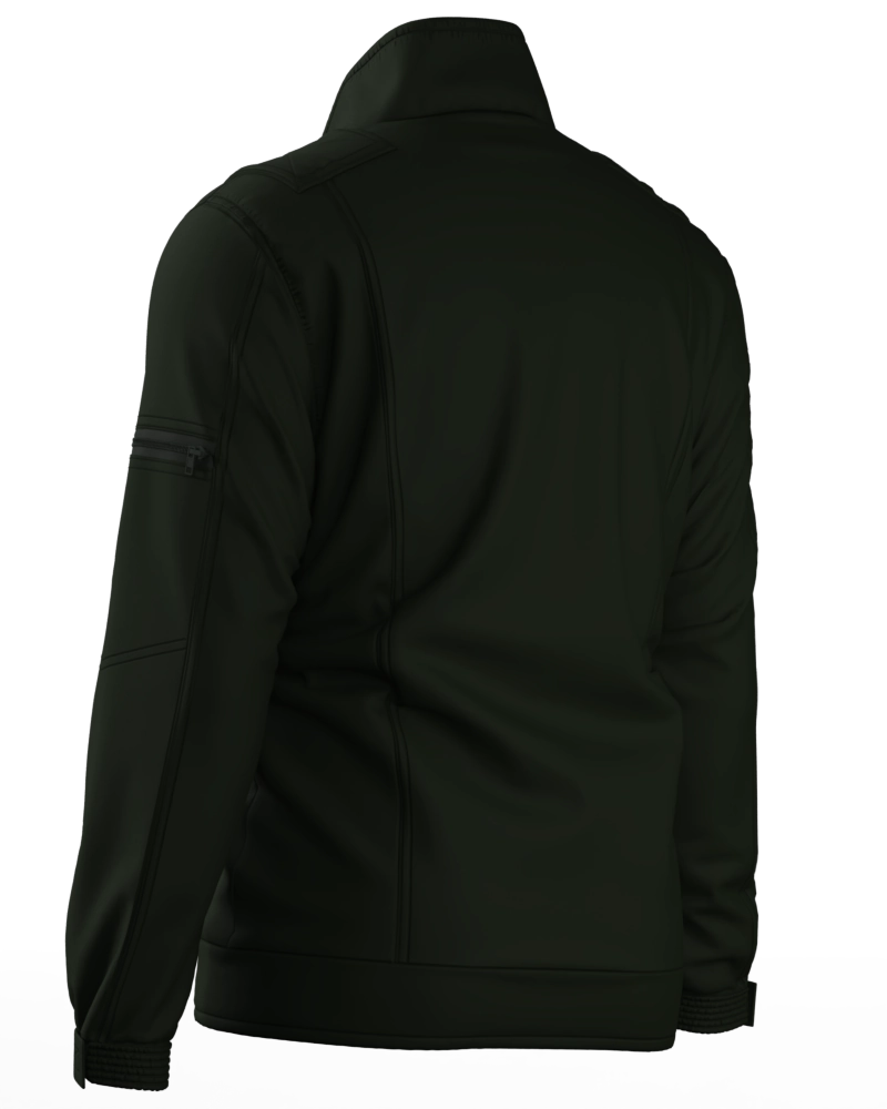 Jaqueta masculina forrada e acolchoada