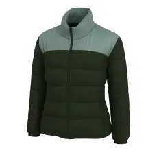 Parka feminino forrado e acolchoado