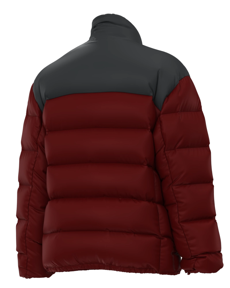 Parka masculino forrado e acolchoado