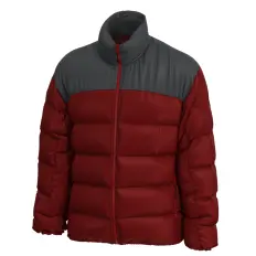 Parka masculino forrado e acolchoado
