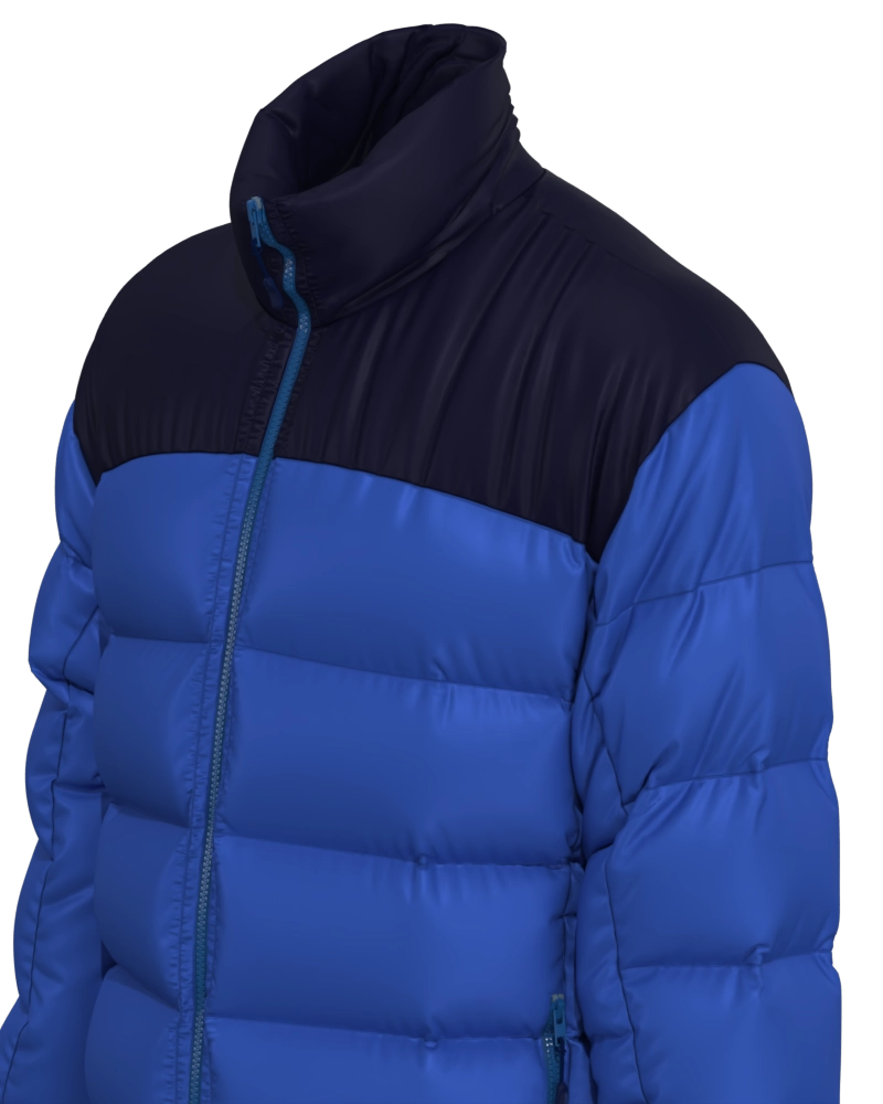 Parka masculino forrado e acolchoado