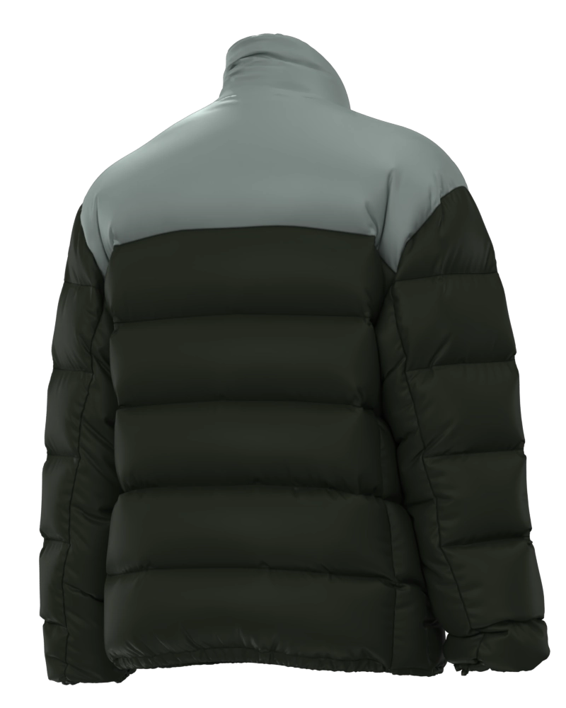 Parka masculino forrado e acolchoado
