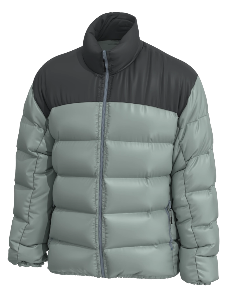 Parka masculino forrado e acolchoado