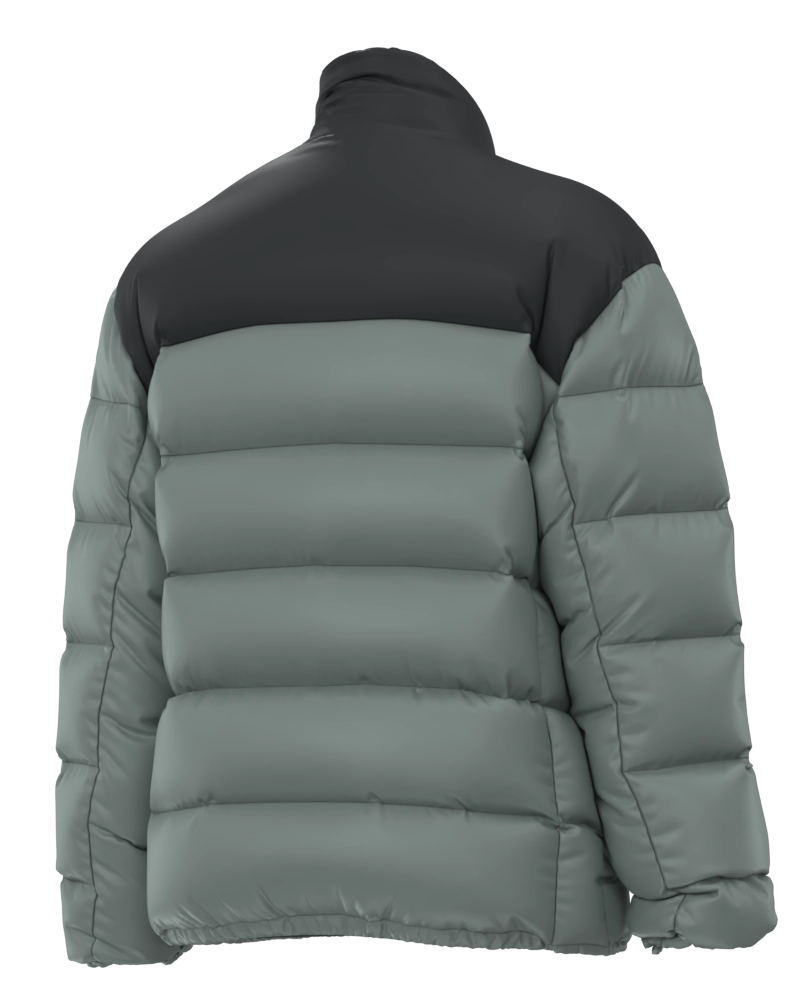 Parka masculino forrado e acolchoado