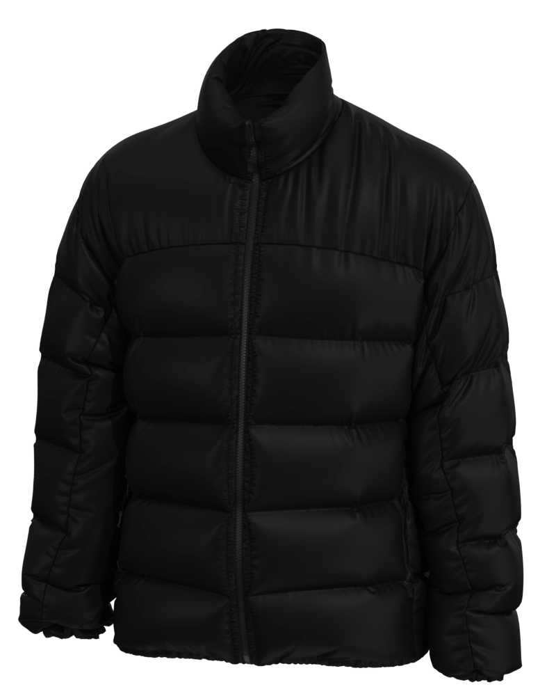 Parka masculino forrado e acolchoado