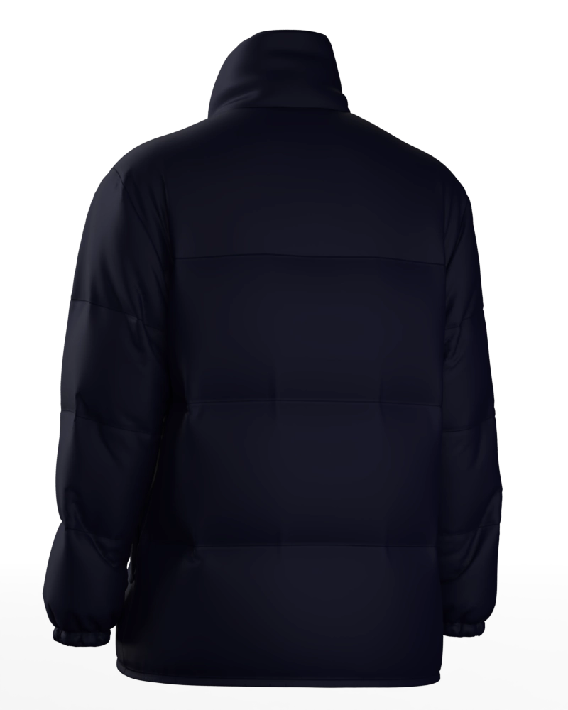 Parka masculino forrado e acolchoado